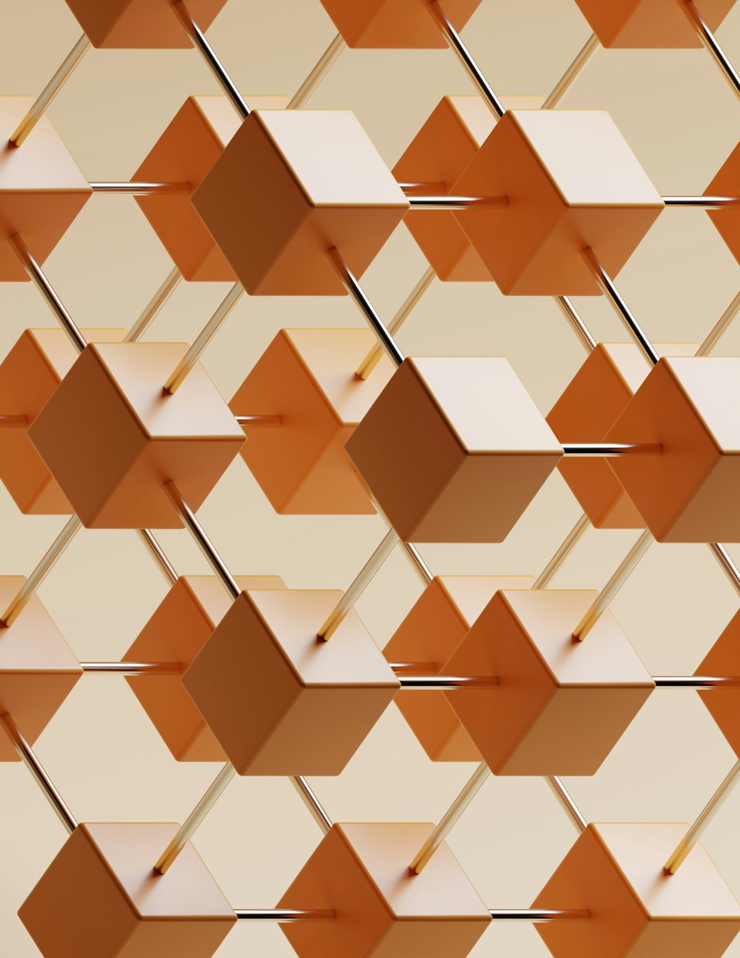 an-abstract-background-of-orange-and-white-cubes-km9umcj61ow